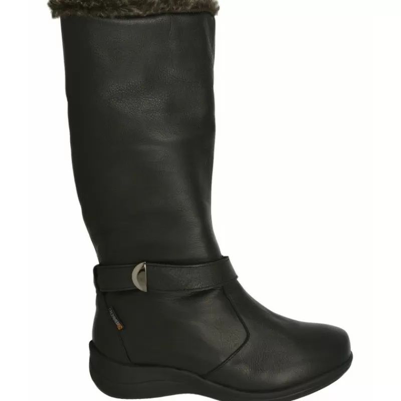 Calzamedi Botas-Bota De Con Vuelta De Cuello En Borreguillo Con Piso De Amortiguacion Y Piel Muy Flexible Y Confortable