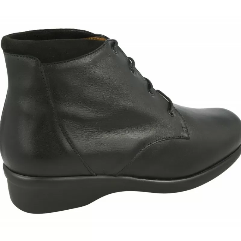 Alviflex Botines-Botin De Acordonado En Ancho 14 Con Pala Lisa Y Piso De Poliuretano Aligerado De Pisada Comoda Y Segura