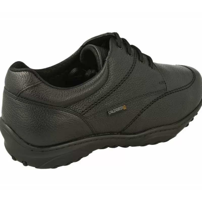 Calzamedi Zapatos Ancho Especial-Cordon De En Ancho 14 Con Piso De Poliuretano Y Piel Grabada Y Planta Extraible Especial Diabetico