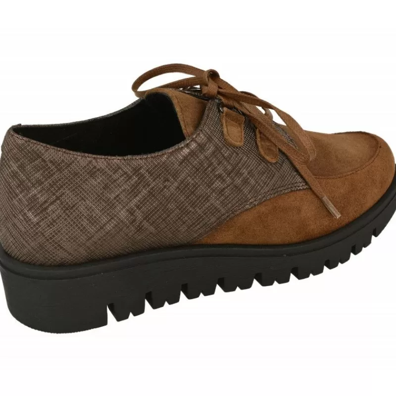 Comfort Class Cordones-Cordon De En Piel Serraje Con Bordon En Pala Y Trasera Grabada, Piso Casco De Cuna Corrida Y Planta De Descanso