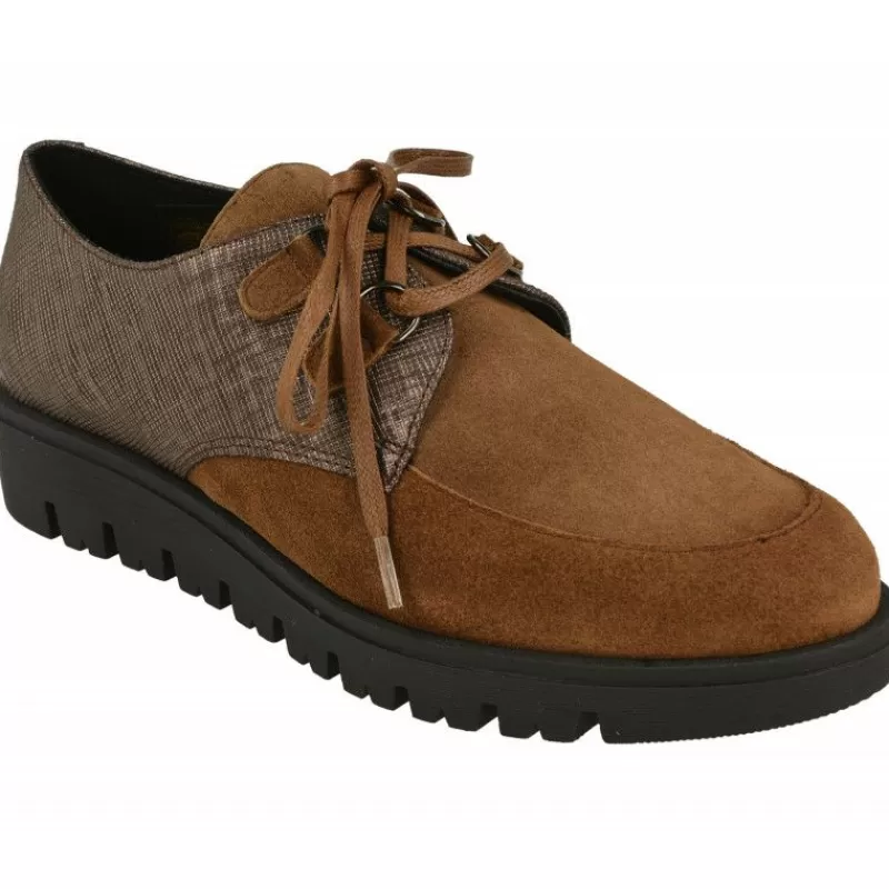 Comfort Class Cordones-Cordon De En Piel Serraje Con Bordon En Pala Y Trasera Grabada, Piso Casco De Cuna Corrida Y Planta De Descanso
