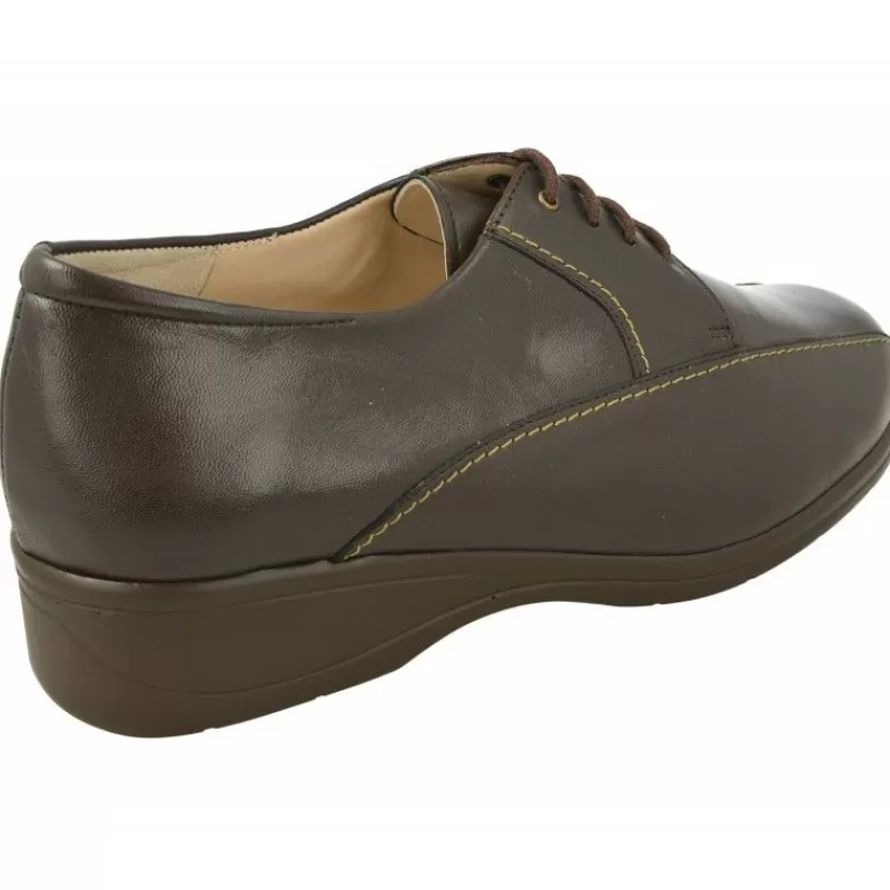 Drucker Calzapedic Cordones-Cordon De Drucker En Piel Cordero, Ancho Especial 13, Plantilla Movible.
