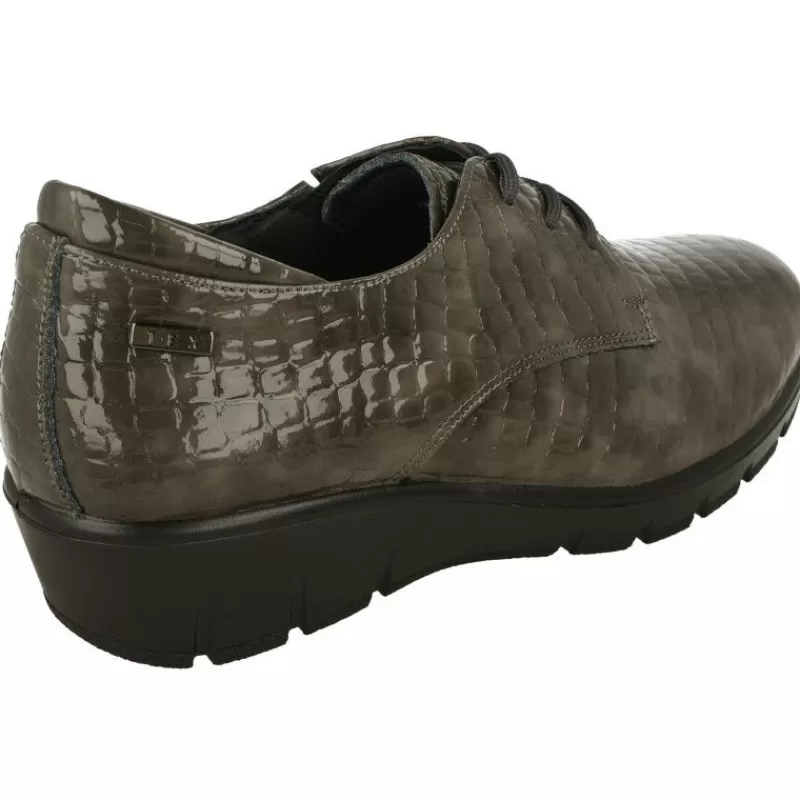 G Comfort Cordones-Cordon De En Piel Grabada Charol Con Membrana Impermeable Y Piso De Cuna De Poliuretano Con Planta Extraible