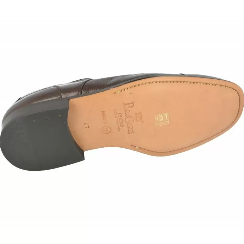 Paco Cantos Cordones-Cordon De En Piel, Puntera Recta, Ancho Especial 12, Piso Cuero.