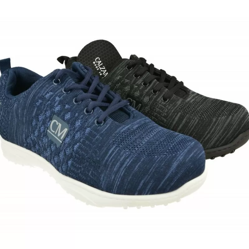Calzamedi Zapatillas De Lona-Cordon Deportivo De en Lona Transpirable Especial Pies Muy Sensibles De Ancho 15 Y Piso Y Planta De Descanso