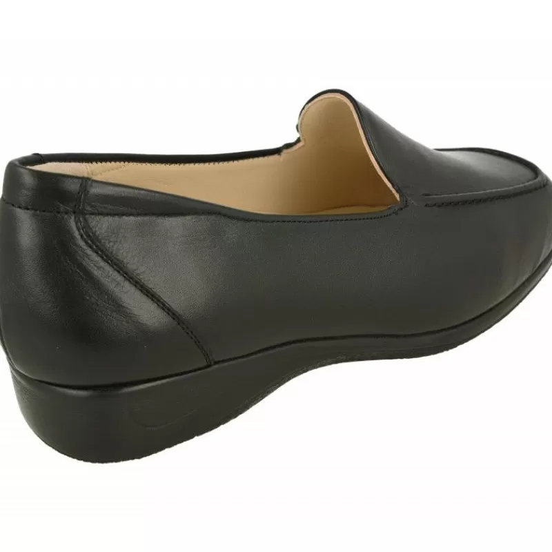 Calzamedi Mocasines-Mocasin De Con Bordon En Pala Y Planta Extraible De Descanso, Piso De Caucho Y Horma De Ancho Especial