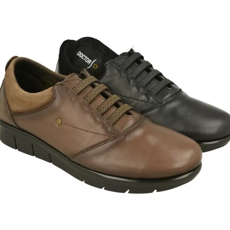 Doctor Cutillas Mocasines-Mocasin De Con Elasticos En Pala Abotinada, Piso De Cuna De Caucho Y Planta Extraible
