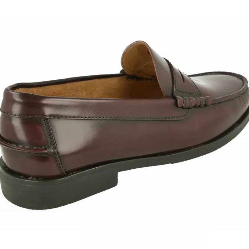 EDWARD'S Mocasines-Mocasin De Edwards De Piel Florentic Y Horma Confortable Con Planta De Descanso Extraible Y Piso De Amortiguacion