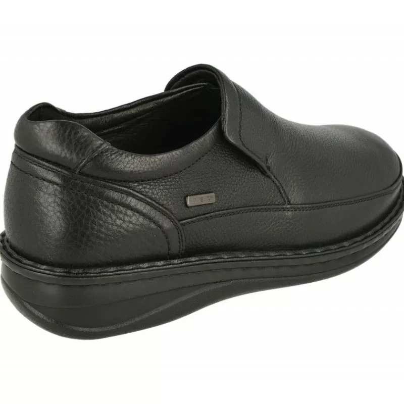 G Comfort Mocasines-Mocasin De En Piel Grabada Con Piso De Poliuretano Aligerado, Membrana Impermeable Y Horma De Ancho Especial 14