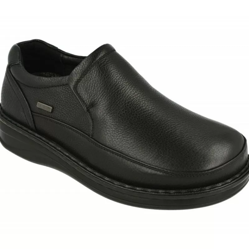 G Comfort Mocasines-Mocasin De En Piel Grabada Con Piso De Poliuretano Aligerado, Membrana Impermeable Y Horma De Ancho Especial 14