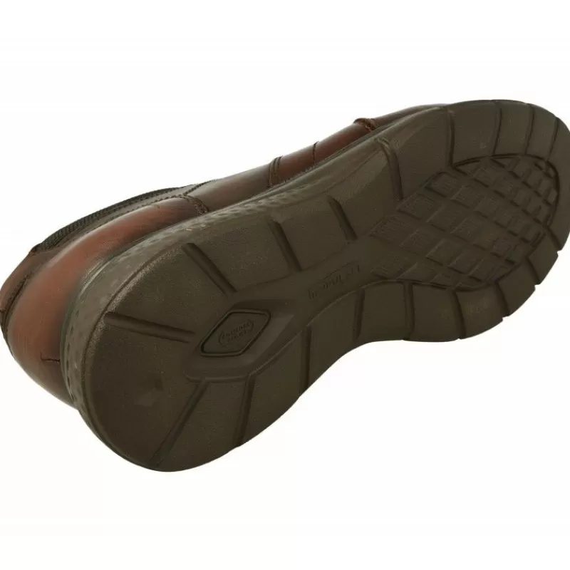 Tolino Mocasines-Mocasin De Con Bordon En Pala Y Piso De Poliuretano Aligerado, Planta De Descanso Extraible Y Horma De Ancho Especial