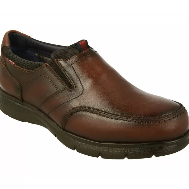 Tolino Mocasines-Mocasin De Con Bordon En Pala Y Piso De Poliuretano Aligerado, Planta De Descanso Extraible Y Horma De Ancho Especial