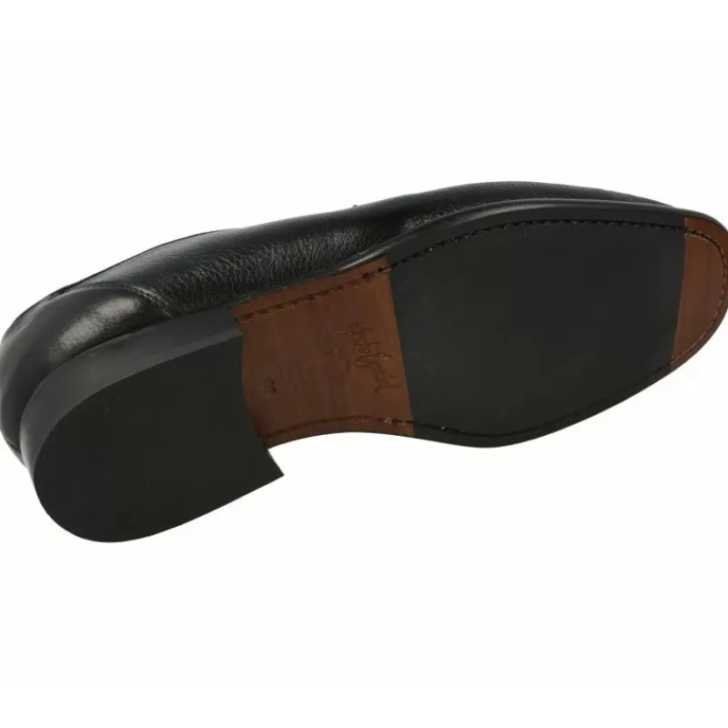 Vitelo Mocasines-Mocasin De Kiowaen Piel De Ciervo Y Piso De Suela Goma Muy Flexible En Ancho Especial