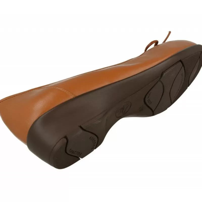Drucker Calzapedic Manoletinas-Salón De Con Lazo Y Elastico Al Hueco De Escote.