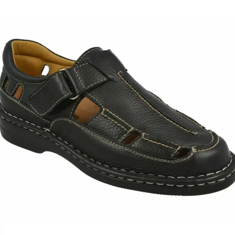 Calzamedi Sandalias-Sandalia Con Aberturas Laterales Con Planta Anatomica Y Horma De Ancho 12 Especial Plantillas De