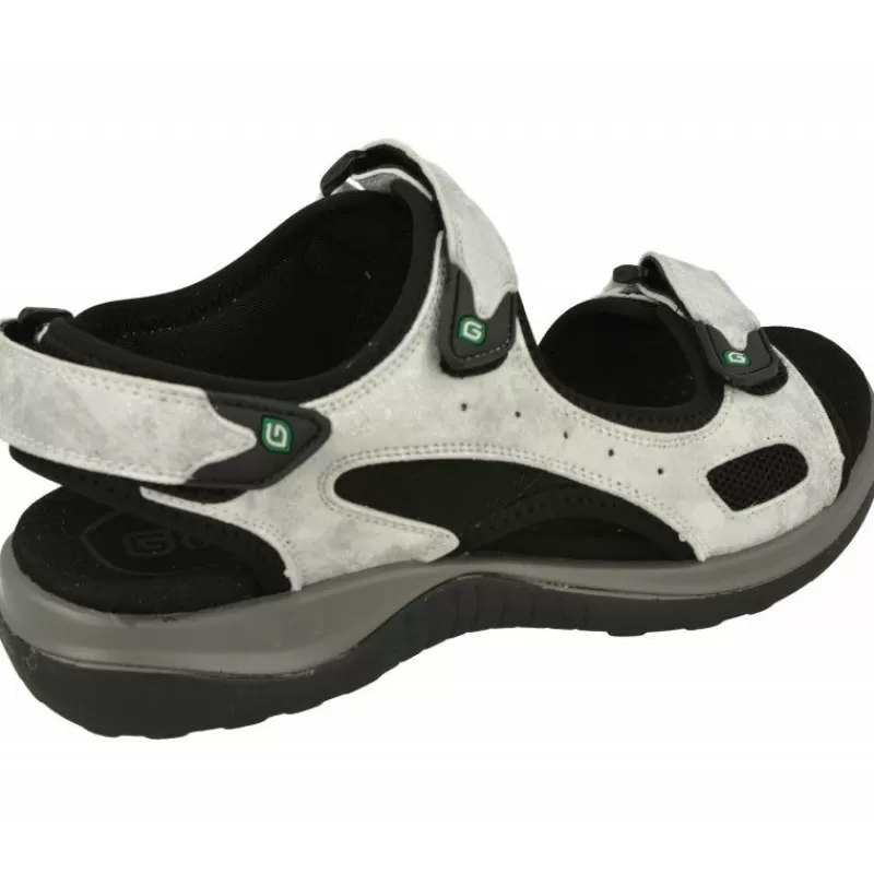 G Comfort Sandalias-Sandalia De Gconfort Con Doble Velcro Ajustable Planta Anatomica De Descanso Y Piso De Poliuretano Aligerado