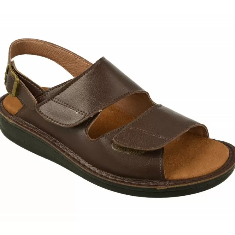 G Comfort Sandalias-Sandalia De Doble Velcro Ajustable Con Planta Anatomica De Gran Descanso Extraible Y Piso De Poliuretano De Cuna Cor