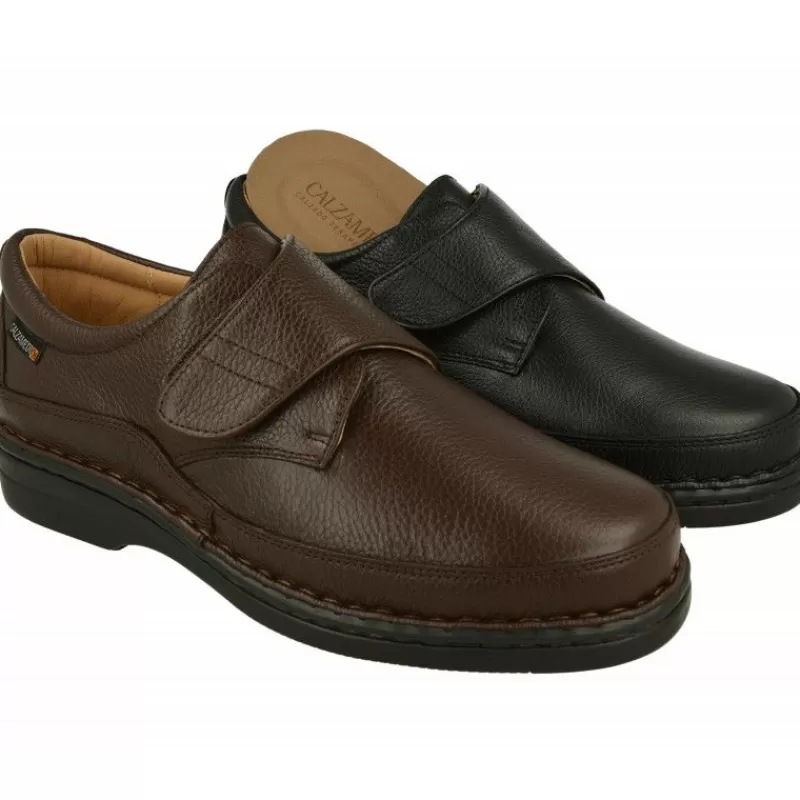Calzamedi Velcros-Velcro De Con Pala Con Vira En Ancho 13 Con Suela De Descanso Especial Pies Muy Sensibles.