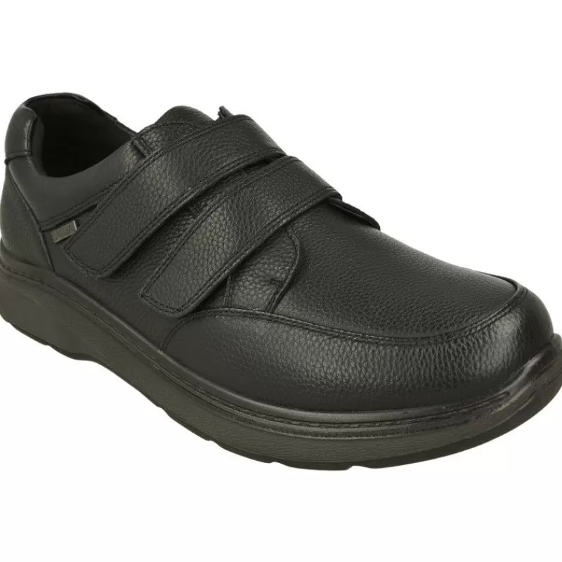 G Comfort Velcros-Velcro De Con Doble Tira Ajustable, Piso Confort De Poliuretano De Gran Espesor Y Planta Extraible Negro
