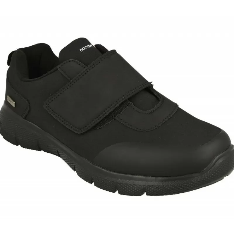 Doctor Cutillas Velcros-Velcro Del Deportivo Con Tejido Impermeable Y Piso De Poliuretano Aligerado Negro