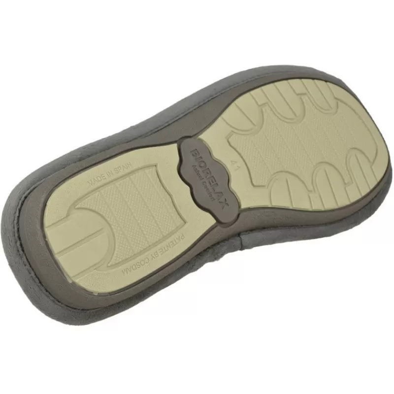 Cosdam Chinelas-Zapatilla Chinela De Con Estampado Moto Comoda Planta Con Piso Biorelax Negro