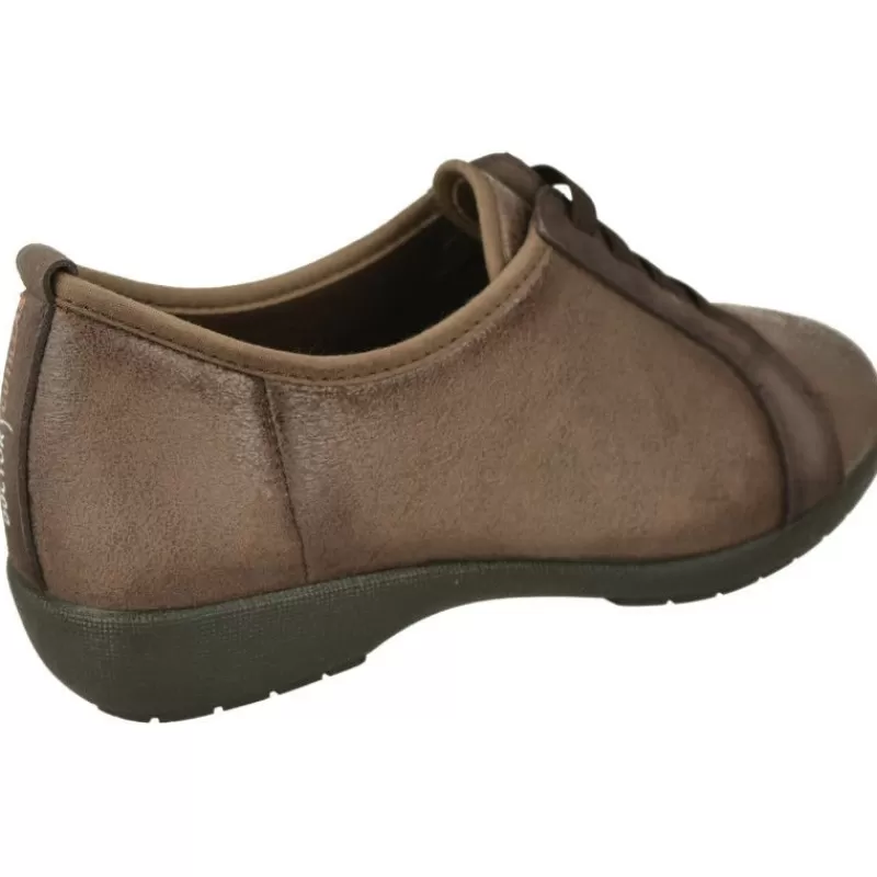 Doctor Cutillas Zapatos Ancho Especial-Zapatilla Mocasin De Con Cordones Elasticos En Tejido Simil Piel Con Piso De Caucho