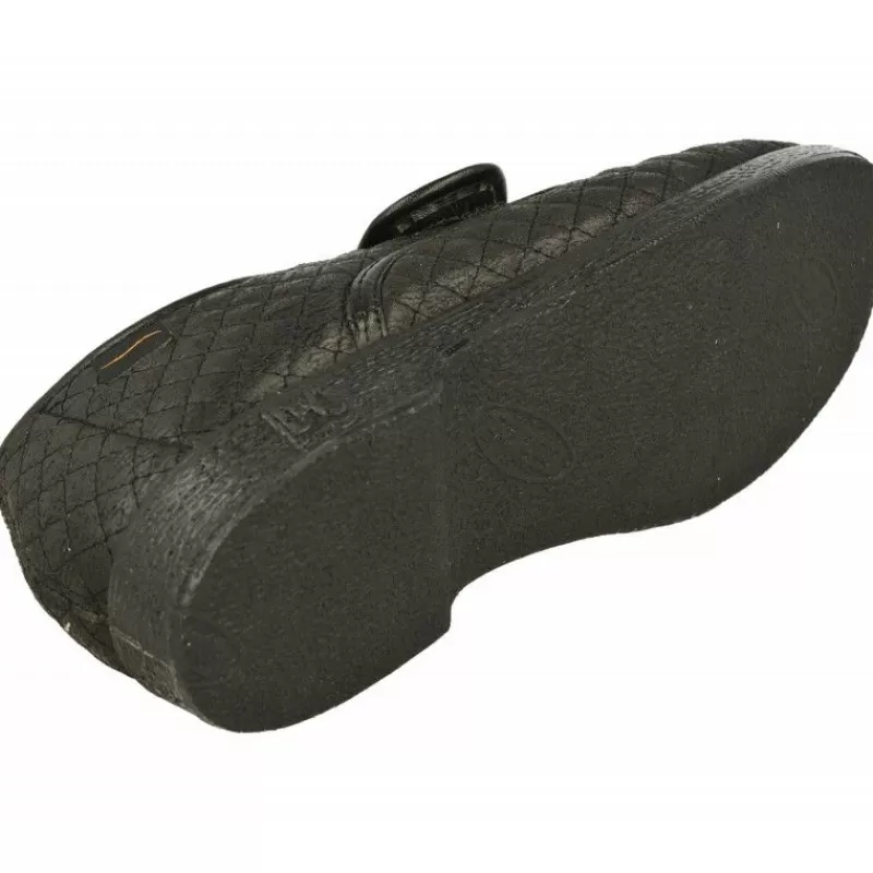 Doctor Cutillas Zapatillas De Lona-Zapatilla Velcro Del En Pano Pespunteado Y Piso Esponjoso De Gran Confort Negro